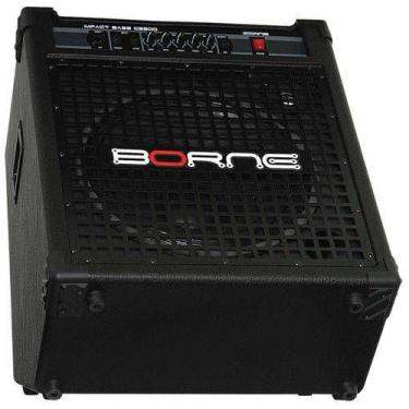 Imagem de Amplificador Cubo Borne Impact Bass Cb200 Profissional 200w