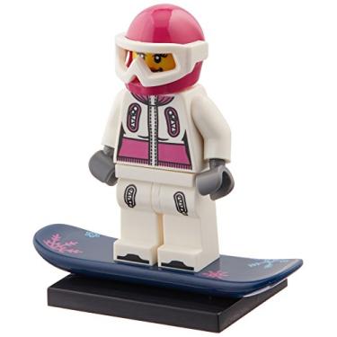 Imagem de LEGO: Miniboneco de snowboarder feminino s rie 3 mini bonecos