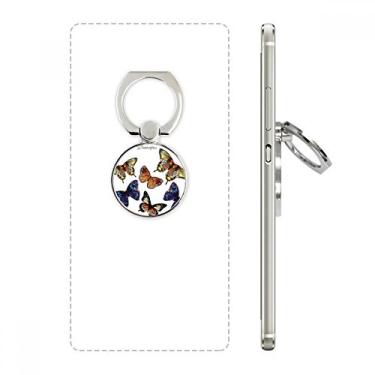 Imagem de Suporte de anel de telefone com asas de borboleta, suporte de laço ajustável