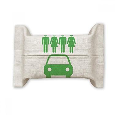 Imagem de Bolsa de linho de algodão para proteger o meio ambiente da Four People Energy Vehicles
