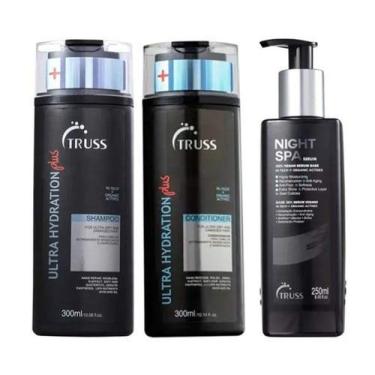 Imagem de Truss Ultra Hydration Plus Sh 300ml + Cd 300ml + Night Spa