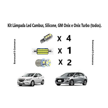 Imagem de Kit Lâmpada Led Cambus Silicone, Gm Onix E Onix Turbo Todos.