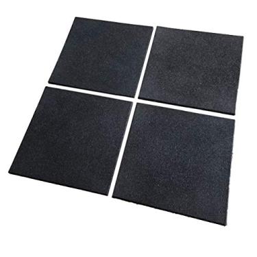 Imagem de Piso Emborrachado Academia 01 Placa 50 X 50cm