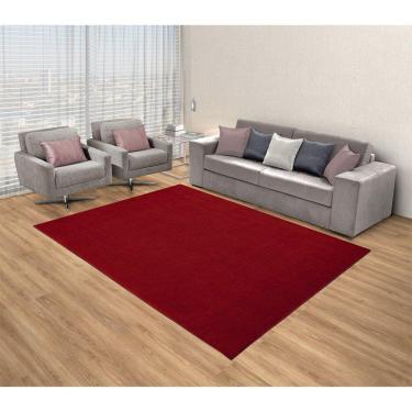 Imagem de Tapete 150x200cm Itapema Tapetes São Carlos Cereja