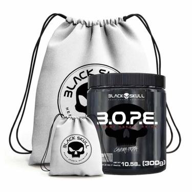 Imagem de Pre Treino Bope 300G + Mochila  - Black Skull (Frutas Amarelas)-Unissex