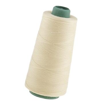 Imagem de Fio de trama de algodão grosso forte para extensões de cabelo para fazer perucas, bege