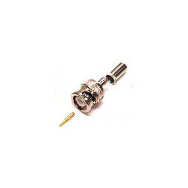 Imagem de [4 conectores] Conector coaxial BNC macho para 50 Ohm RG8/X, Belden 9258 e Times Microwave LMR-240 cabo de antena coaxial RF – Conector de cabo coaxial
