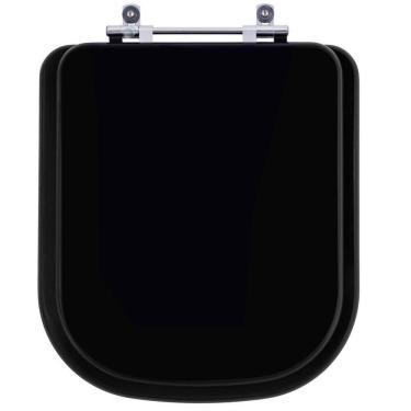 Imagem de Assento Sanitário Elite Preto para vaso Celite