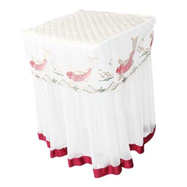 Imagem de Generic Capa Para Máquina De Lavar Roupa Capa Delicada Para Máquina De Lavar Máquinas De Lavar Lavadora De Roupas Secadora Chique Uso Diário Capa De Secadora Capas De Lavadora Para