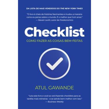 Imagem de Livro Checklist Atul Gawande
