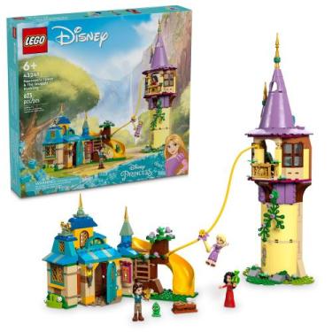 Imagem de Brinquedo De Construção Lego Disney Princess Rapunzel's Tower & The Su