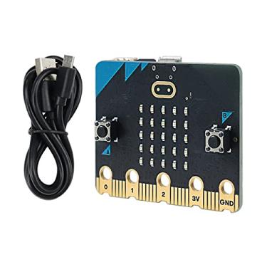 Imagem de Freenove Placa de desenvolvimento BBC Micro:bit V2, blocos e código MicroPython, tutorial detalhado, projetos de exemplo, microbit