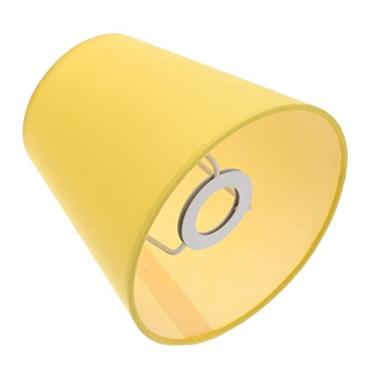 Imagem de HEMOTON 2 Unidades Sombra Lustre Abajures De Tambor Tons De Lâmpada De Sino Abajures Pequenos Tons De Lâmpada De Substituição Abajur De Linho Decorações Pano Alta Qualidade E14