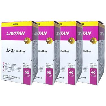 Imagem de 4Un Lavitan A-Z Mulher Total 240 Comprimidos - Cimed