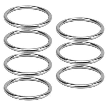 Imagem de Anel Em O, Anel Em O de Metal à Prova d'água à Prova de Ferrugem para Argolas de Ginástica (8 * 80mm)