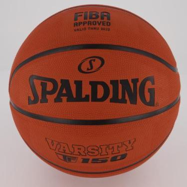 Imagem de Bola De Basquete Spalding Tf-150 Laranja E Preta