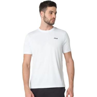 Imagem de Camiseta Fila Basic Sports Polygin Masculina F11AT00721 Cor:Branco;Tamanho:M