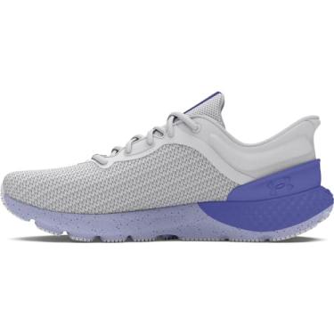 Imagem de Under Armour Tênis de corrida feminino Charged Escape 4, (111) Halo Gray/Celeste/Starlight, 34