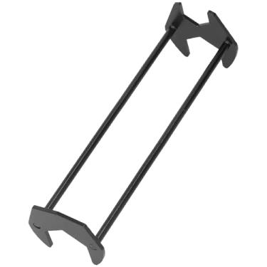 Imagem de NATEFEMIN Chave de bacia de aço carbono, chave de pia multifuncional, instalação e remoção de chave sextavada de quatro garras