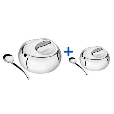 Imagem de Farinheira Tramontina Aço Inox Service 