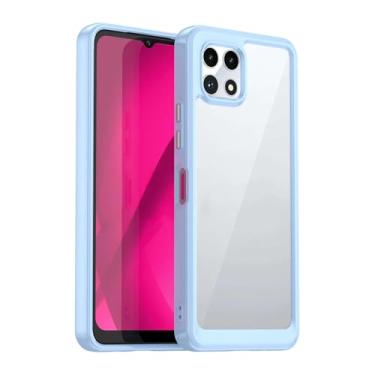 Imagem de Capas Compatível com T-Mobile REVVL 7,Caixa de telefone,fino e leve,resistente a riscos,anti-impressão digital e proteção contra queda
