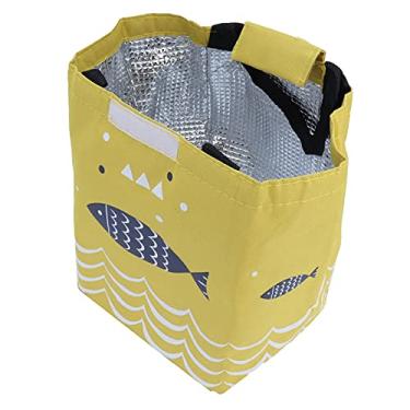 Imagem de Lu Box Bolsa de armazenamento Fion bolsa de piquenique portátil para Cam Outdoork G Lu Boxlu Box (amarelo)