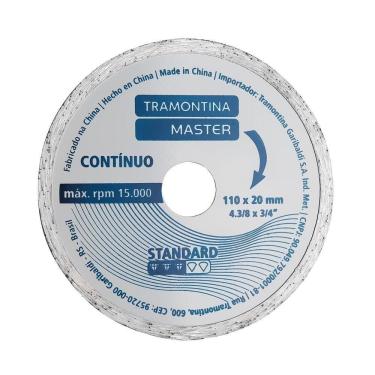 Imagem de Disco De Corte Diamantado Continuo 4.3-8" Tramontina Standard