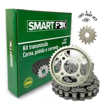 Imagem de Kit Relação Cg Titan Fan 160 !!Com Retentor!! Aço 1045, 41300-DF1-CG15