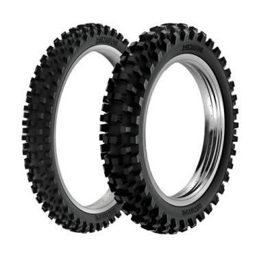 Imagem de Jogo Pneus de Moto Rinaldi RW33 80/100-21 51M + 100/100-18 59M TT, 5 a