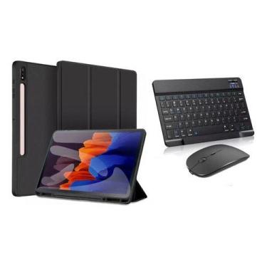 Imagem de Capa + Teclado E Mouse Bluetooth P/ Tablet Galaxy S8 Ultra - Skin Zabo