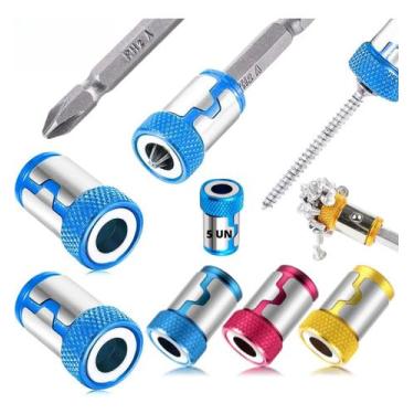 Imagem de Kit 5 Anéis Magnético Super Imã Para Parafusadeira Universal - Thafe