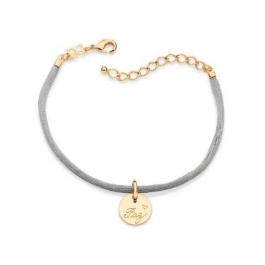 Imagem de Pulseira banhado ouro 3x 24k 18k e 22k feminina com pingentes berloque