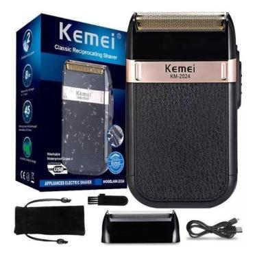 Imagem de Kemei KM-2024: A Escolha Inteligente para um Barbear Premium - MELHOR 