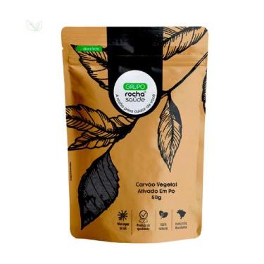 Imagem de Carvão Vegetal Ativado Em Pó - 50g - Grupo Rocha Saúde