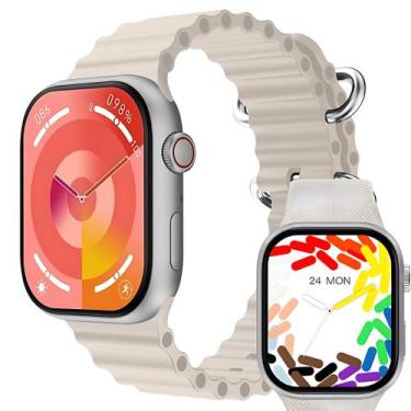 Imagem de Relógio Inteligente HW9 PRO2 Masculino Feminino Lançamento 2025 + 3 pu