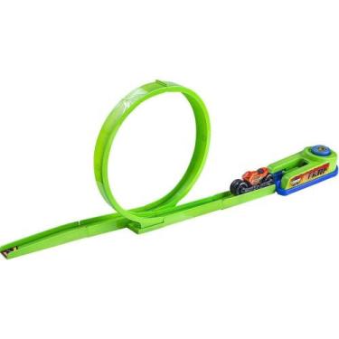Imagem de Pista Corrida Carrinho Brinquedo Looping 360  1 Moto Incluso - BS Toys