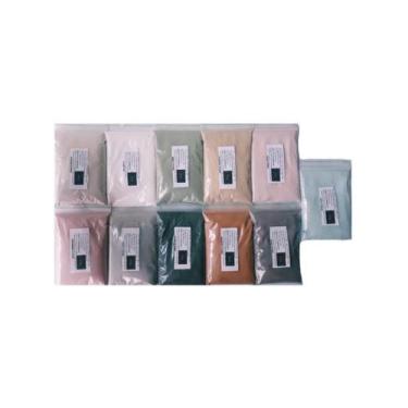 Imagem de Argila Kit 250G Azul Verde Dolomita Rosa Amarela Branca - Pem Cosmétic