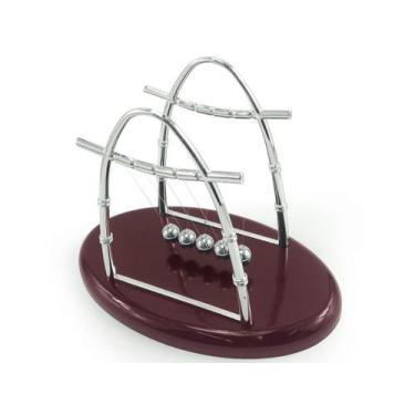 Imagem de Objeto Decorativo Pêndulo Newton Modelo Grande Modelo Oval - Balance B