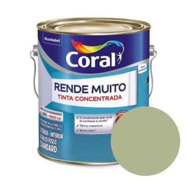 Imagem de Tinta Acrílica Coral Rende Muito Fosca Standard 3,2 Litros - AKZO NOBE