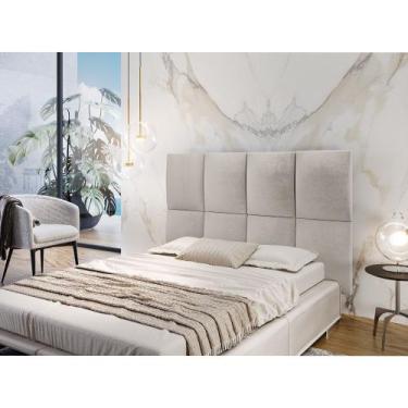 Imagem de Painel Estofado Casal San Miguel 8 Módulos Moderna Mobilia - Rufato, V