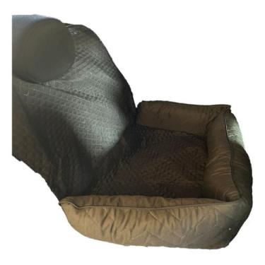 Imagem de Assento cadeirinha de luxo para passeios com pets - Comfortpet, Preto 