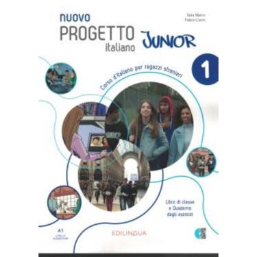 Imagem de Nuovo Progetto Italiano Junior 1 (A1) - Libro Di Classe E Quaderno Degli Esercizi