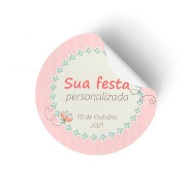 Imagem de Etiquetas Adesivas de Vinil Redondo 5x5 - EMPIRE GAMER, 500