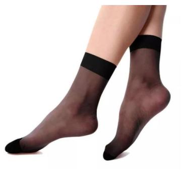 Imagem de KIT 30 Pares Meias Finas Soquete Social Feminina/Masculina Cores - shr