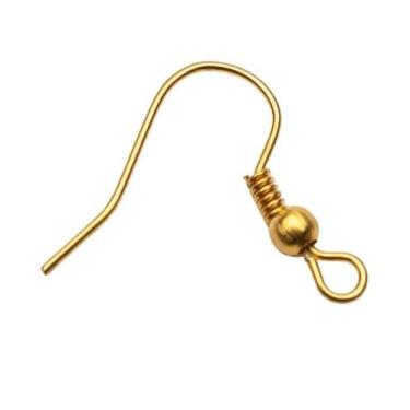 Imagem de Base para Brinco Anzol Dourado (100 Un) - Redelease