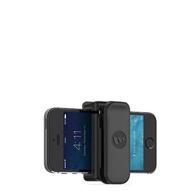 Imagem de Mophie Clipe de cinto universal - compatível com iPhone 16/15/14, Galaxy S25/S24, Google Pixel 9/8 e mais - Rotação de 360°, ajustável, clipe seguro, preto