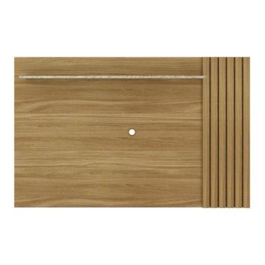 Imagem de Painel Para Tv Até 52 Polegadas 160cm Com Prateleira Multimóveis Cr45272 Amêndoa/palha