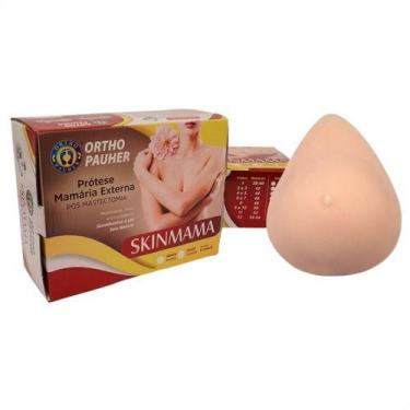 Imagem de Prótese de Silicone Mamaria Externa Pós Mastectomia Skinmama - Orto Pa
