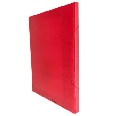 Imagem de Pasta Polionda Elástica 2cm Oficio A4 Organizadora Papel Arquivo Docum