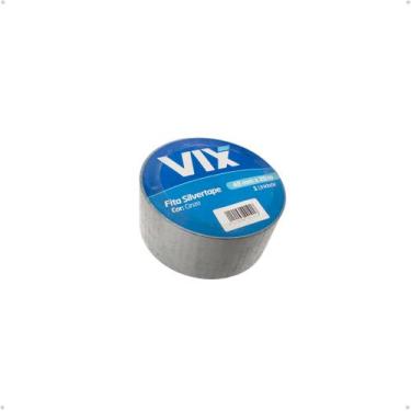 Imagem de Fita Adesiva Silvertape Multiuso - Cinza 48mm X 20m - VIX